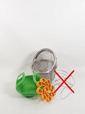 Instant Pot Accessories Set Steamer Baskets + Egg Steamer